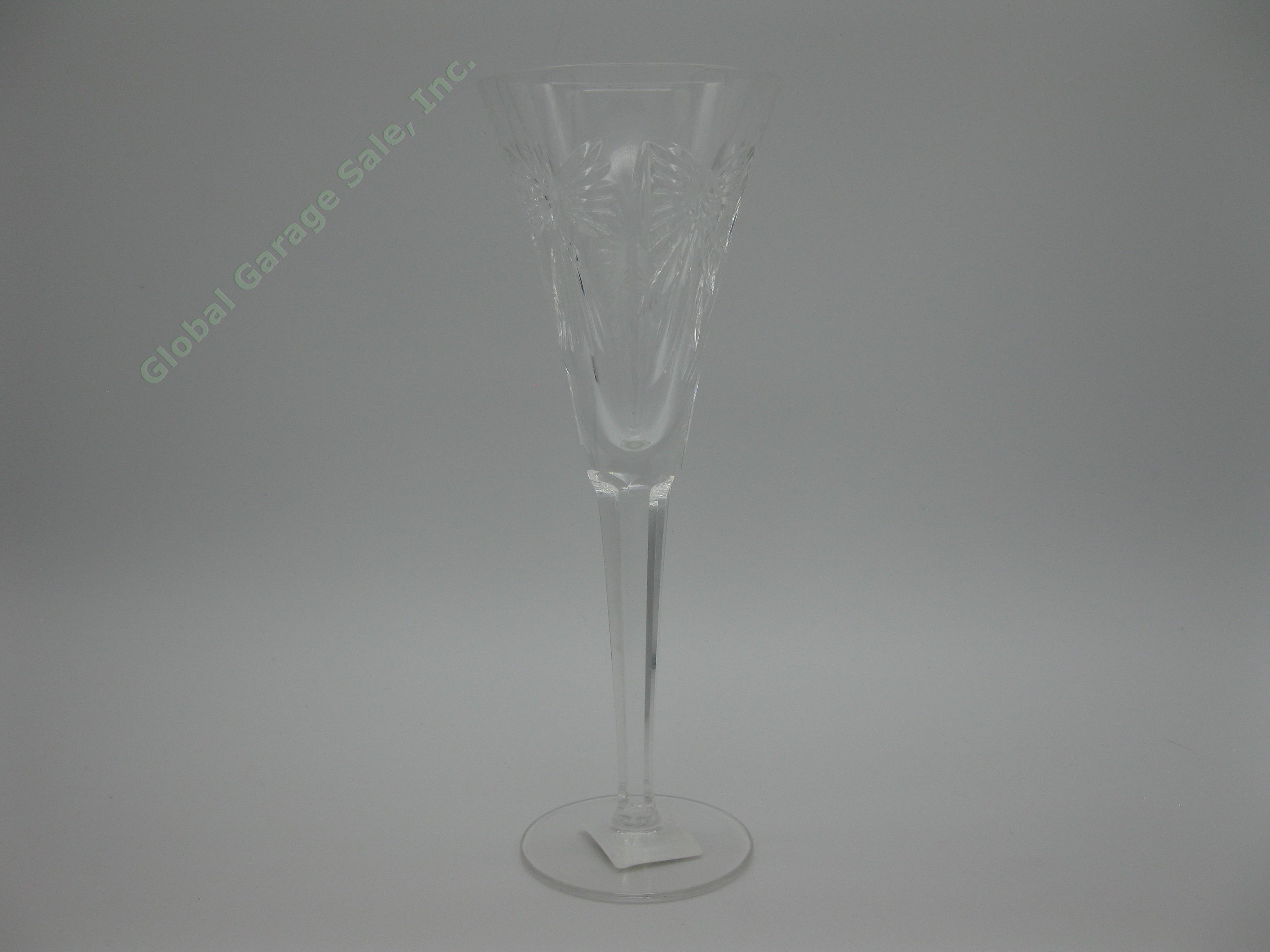 4 Waterford Crystal Millennium Universal-5 Toasting Flute Champagne Glasses NR! 20