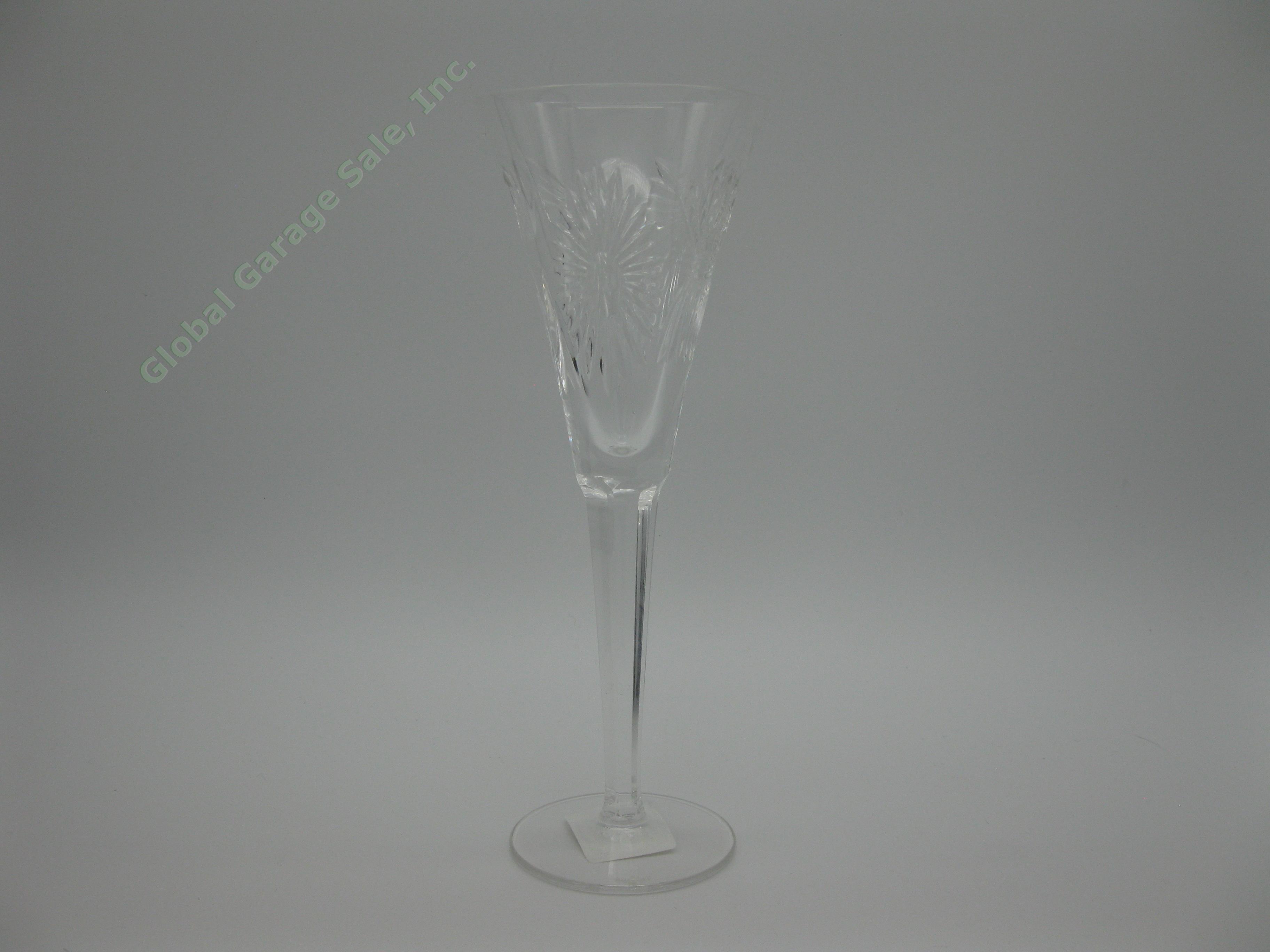 4 Waterford Crystal Millennium Universal-5 Toasting Flute Champagne Glasses NR! 21