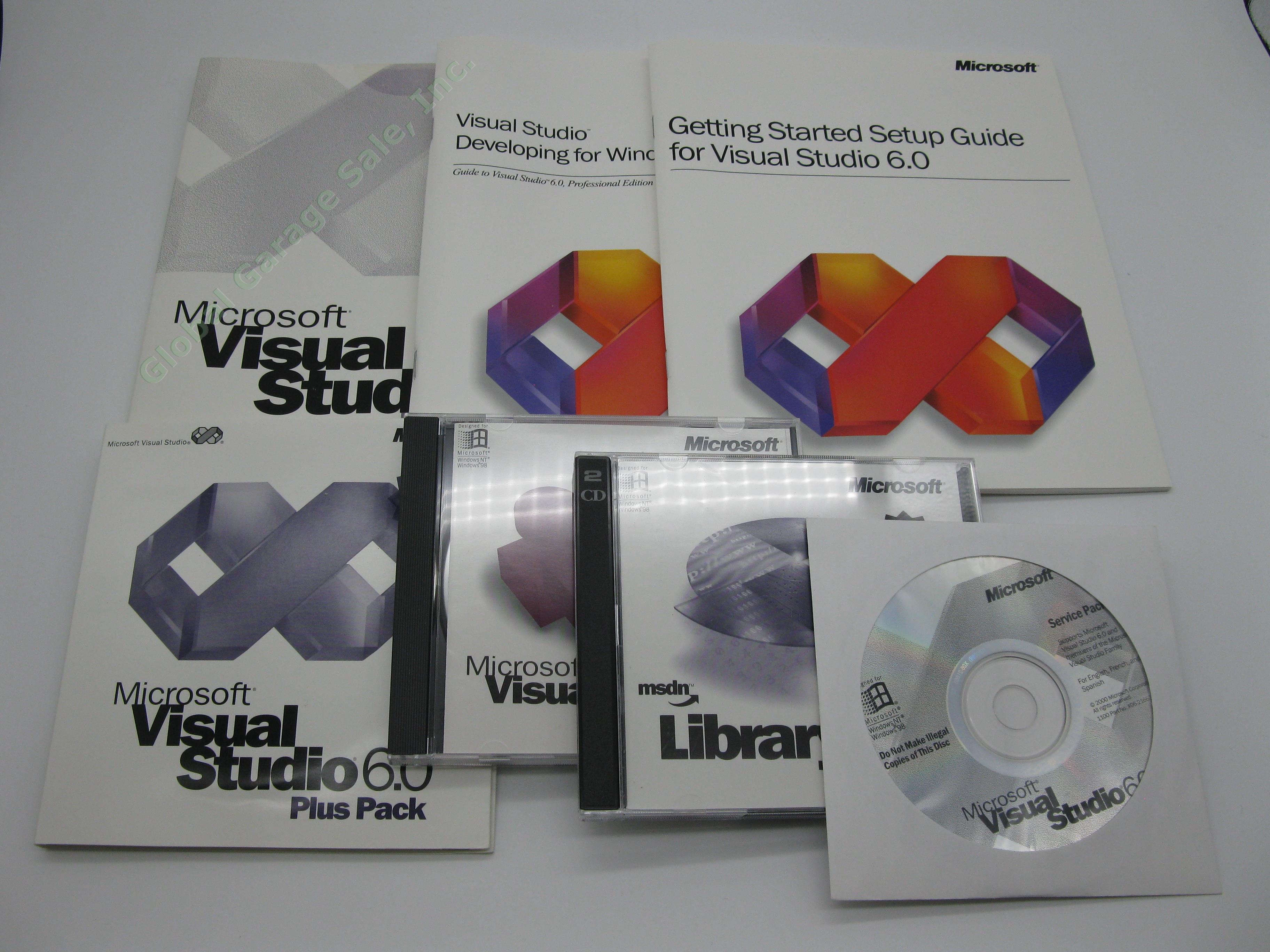Microsoft Visual Basic 6.0 Professional Edition Pro Full Retail Box Commercial 3