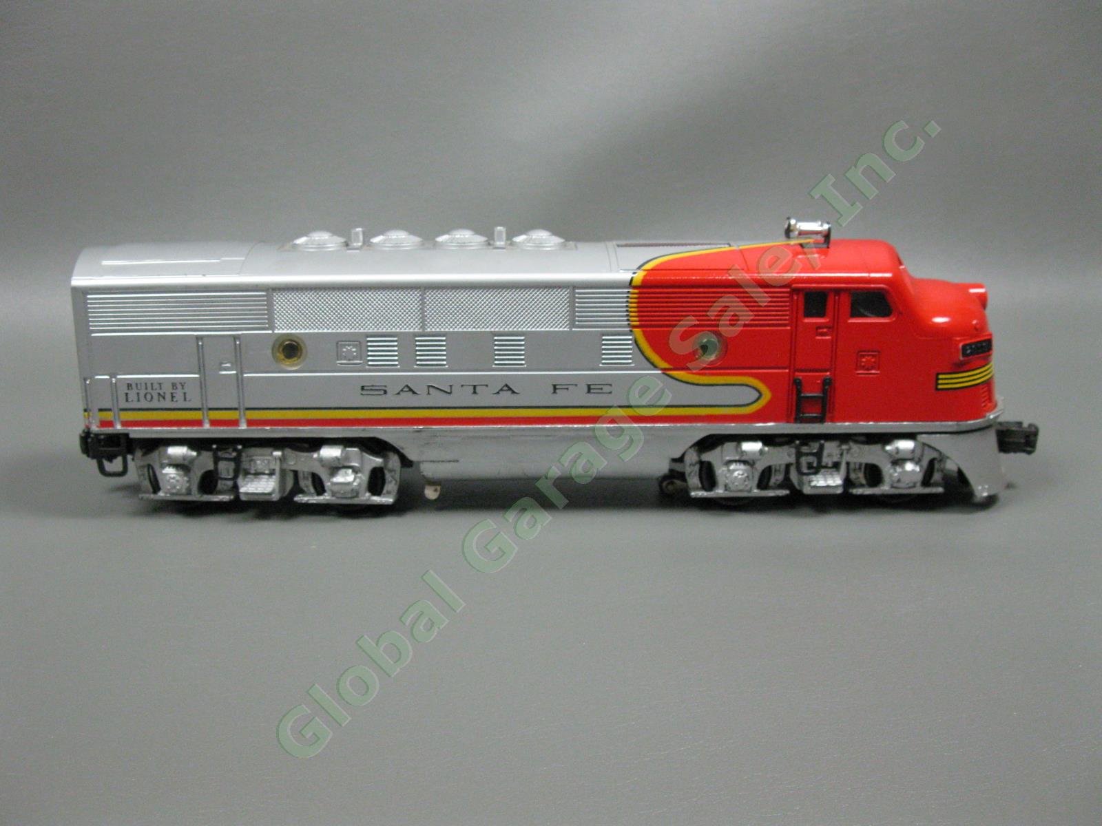 Vintage Lionel Santa Fe 2353P F-3 Diesel Locomotive + 2353T Dummy Model Trains 4