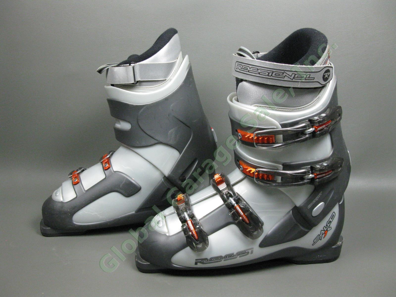 Rossignol Salto X Cockpit Orange/Silver Ski Boots Size 30.5 EUR/13 US/12 UK NR! 1