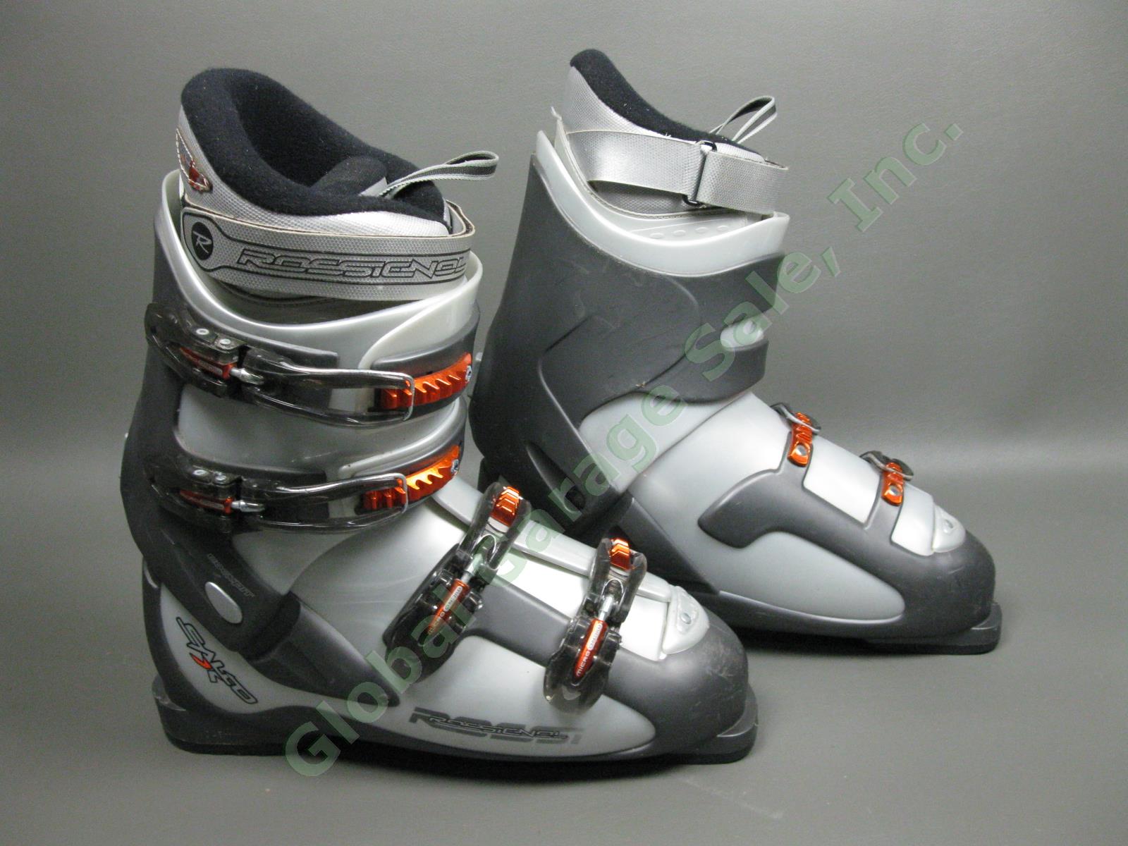 Rossignol Salto X Cockpit Orange/Silver Ski Boots Size 30.5 EUR/13 US/12 UK NR! 3