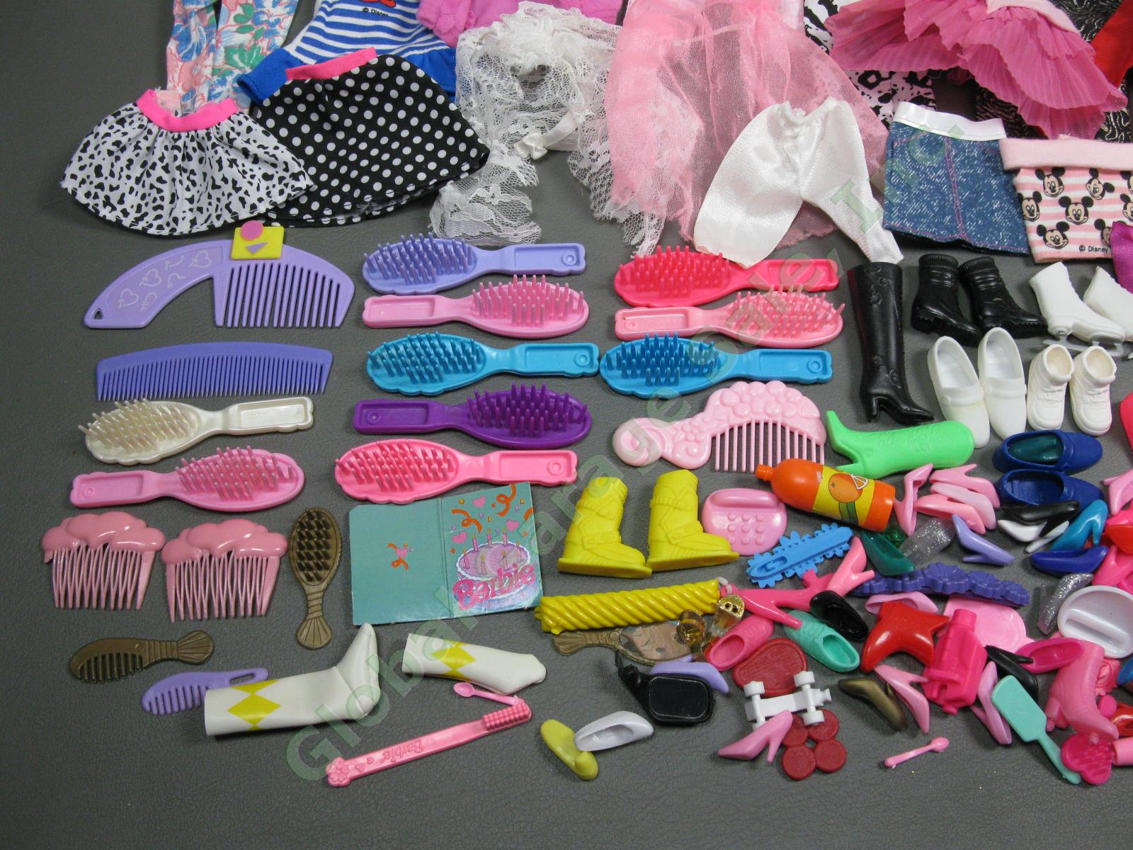 HUGE 29 1970s-1990s Barbie Doll Lot Horse Clothes Accessories Disney Collection 44