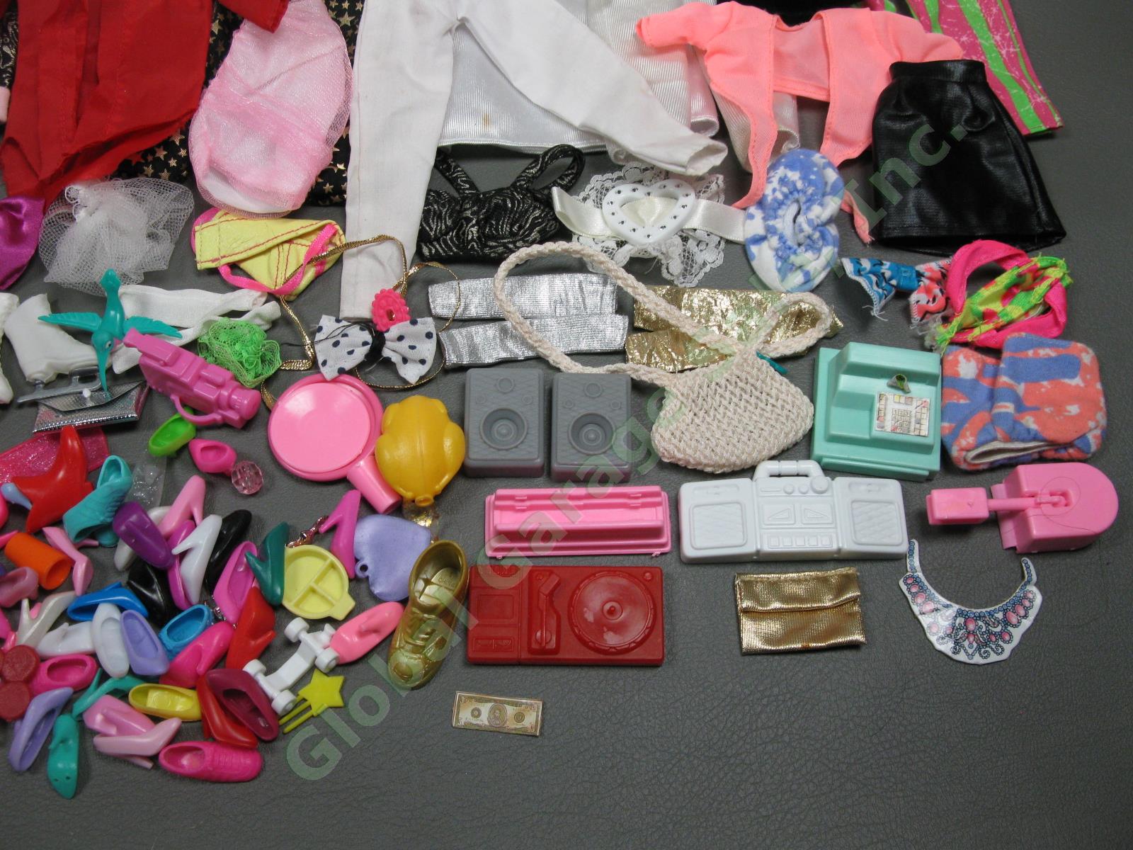 HUGE 29 1970s-1990s Barbie Doll Lot Horse Clothes Accessories Disney Collection 46