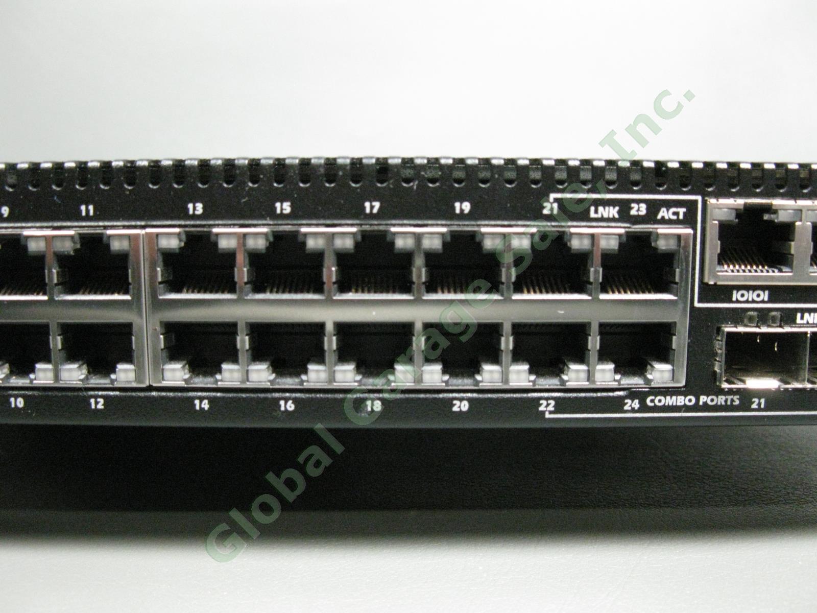 Dell PowerConnect 7024 24-Port Network Ethernet Switch 240V 50-60Hz 2.5A #84NJ8 2