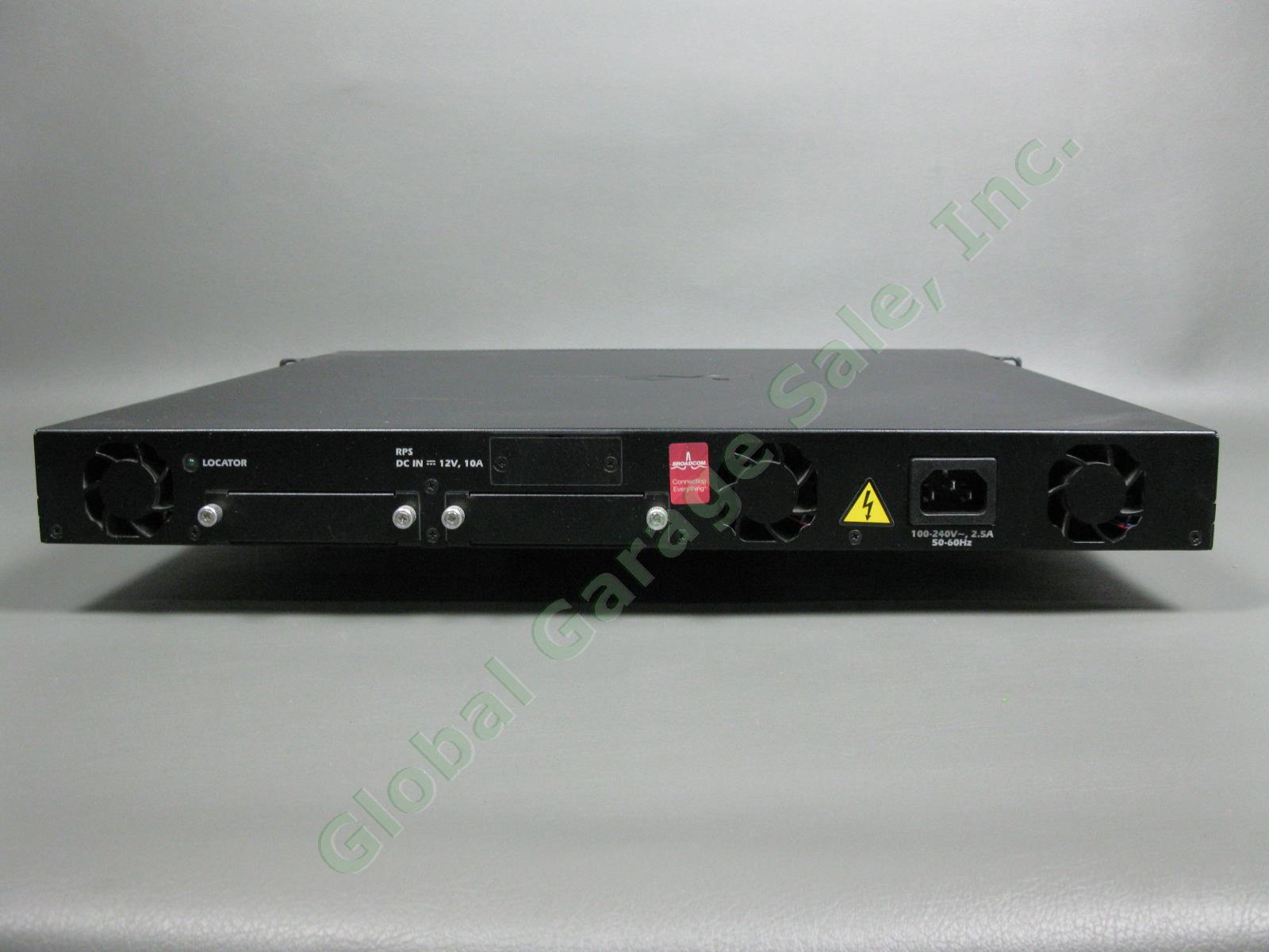 Dell PowerConnect 7024 24-Port Network Ethernet Switch 240V 50-60Hz 2.5A #84NJ8 5