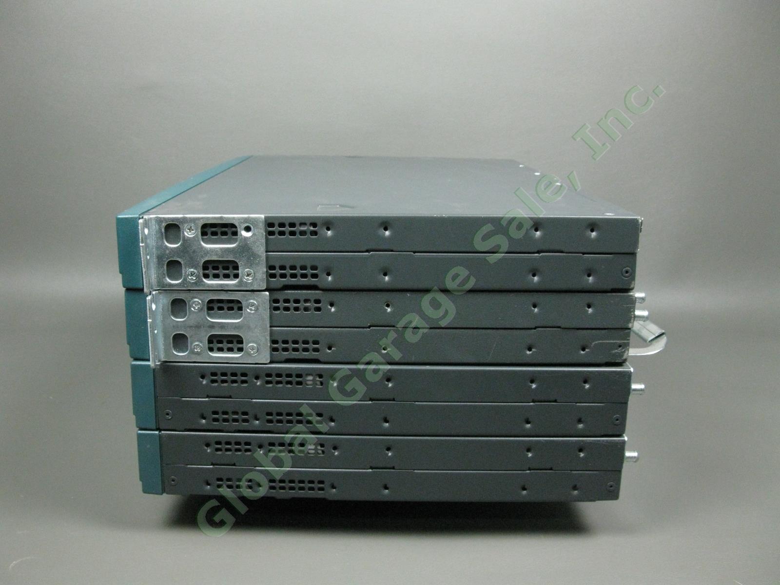 4 Cisco 2600 XM-Series Wired 4-Port Ethernet Router 10/100Mbps CISCO2611XM NR! 3