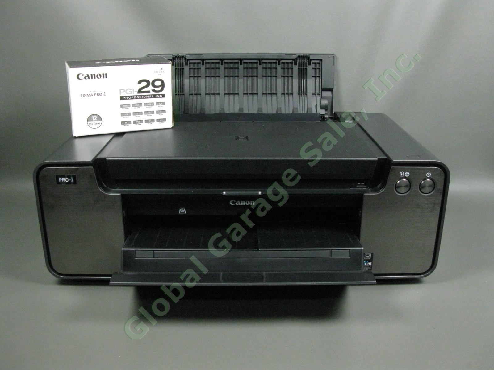 Canon PIXMA PRO-1 Digital Network Professional Photo Inkjet Printer Tested +Ink