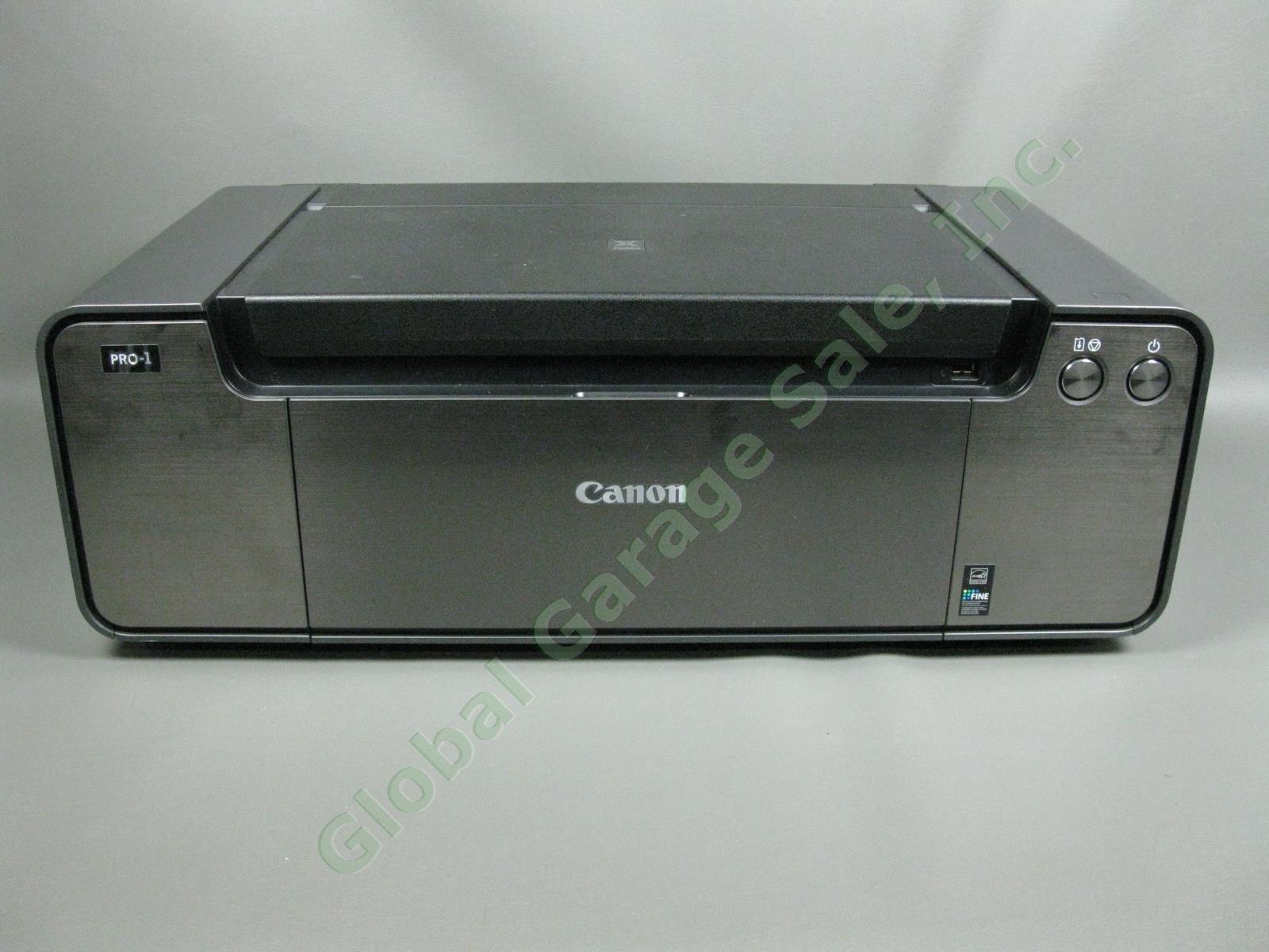 Canon PIXMA PRO-1 Digital Network Professional Photo Inkjet Printer Tested +Ink 1