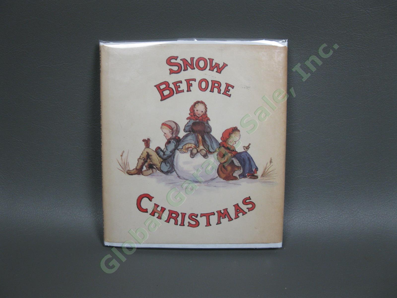 1941 Snow Before Christmas Tasha Tudor Oxford Press 1st Edition Hardcover Book