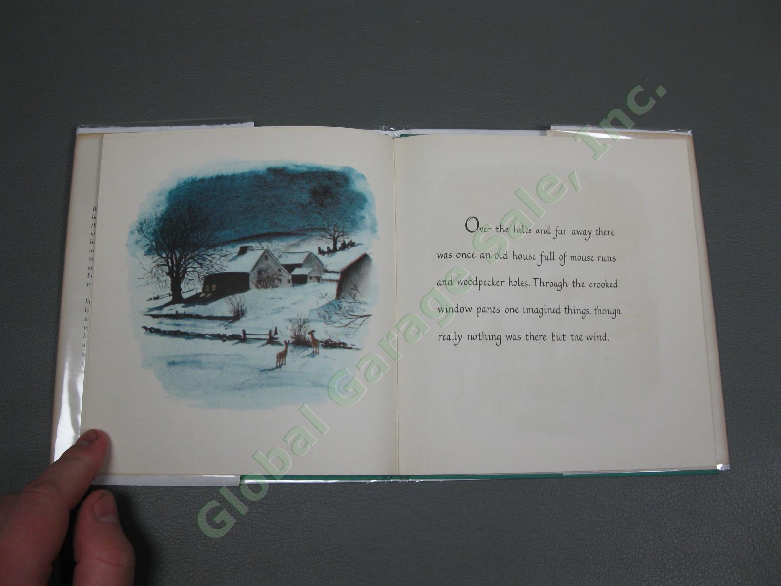 1941 Snow Before Christmas Tasha Tudor Oxford Press 1st Edition Hardcover Book 4