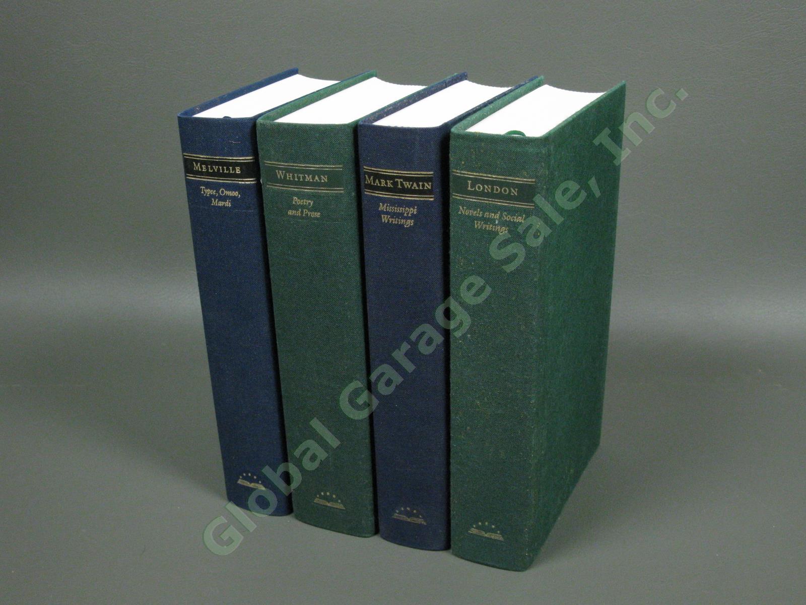 15 Volume Library of America Vintage 1979 Books Set + Slipcases Twain Thoreau NR 2