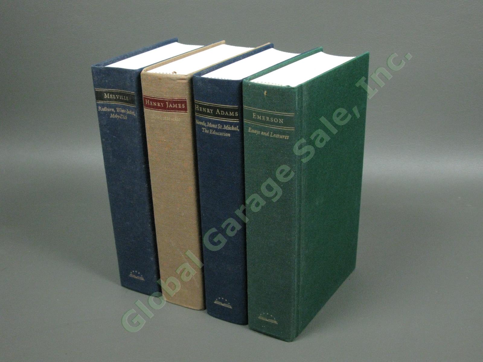 15 Volume Library of America Vintage 1979 Books Set + Slipcases Twain Thoreau NR 4