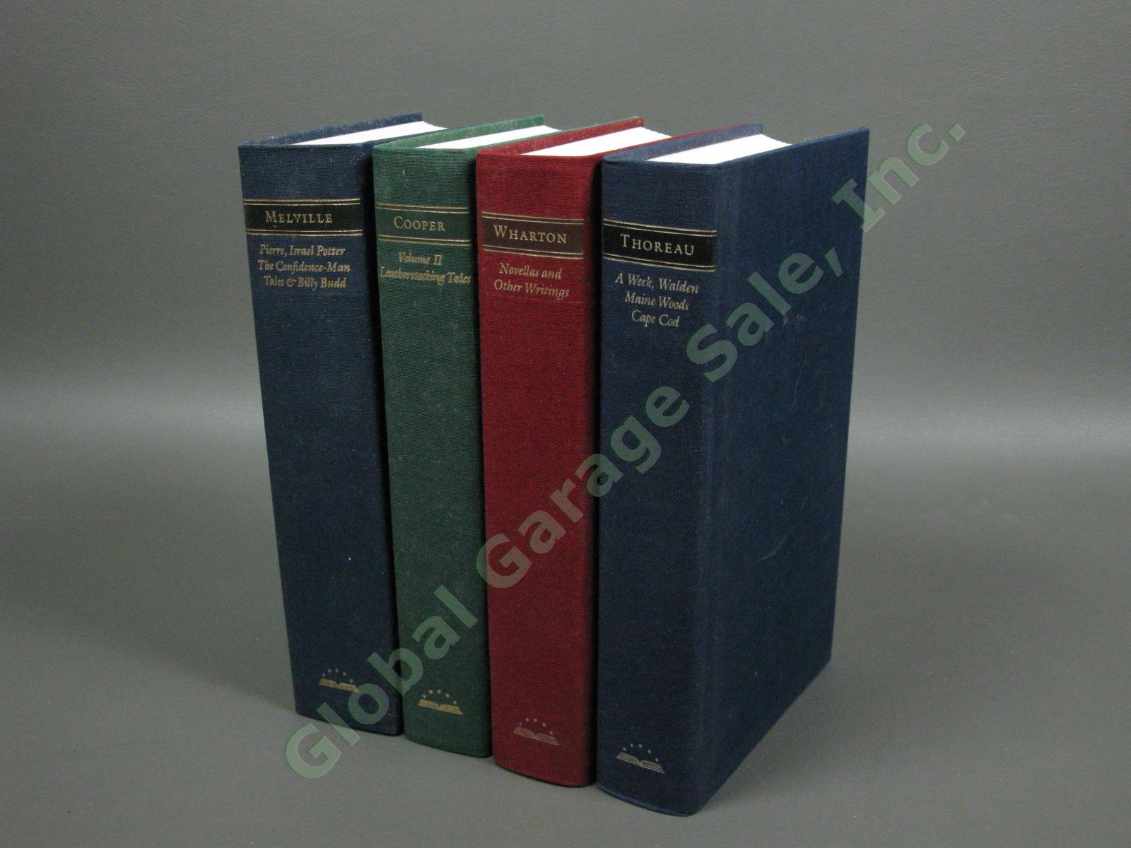 15 Volume Library of America Vintage 1979 Books Set + Slipcases Twain Thoreau NR 8