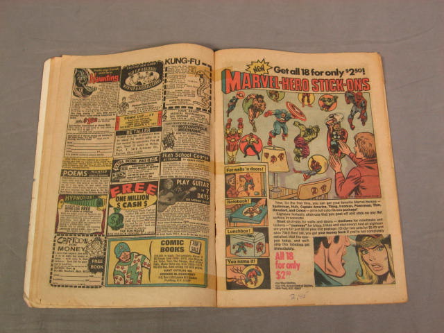 13 Vintage Incredible Hulk Comics Lot 180 1st Wolverine 4