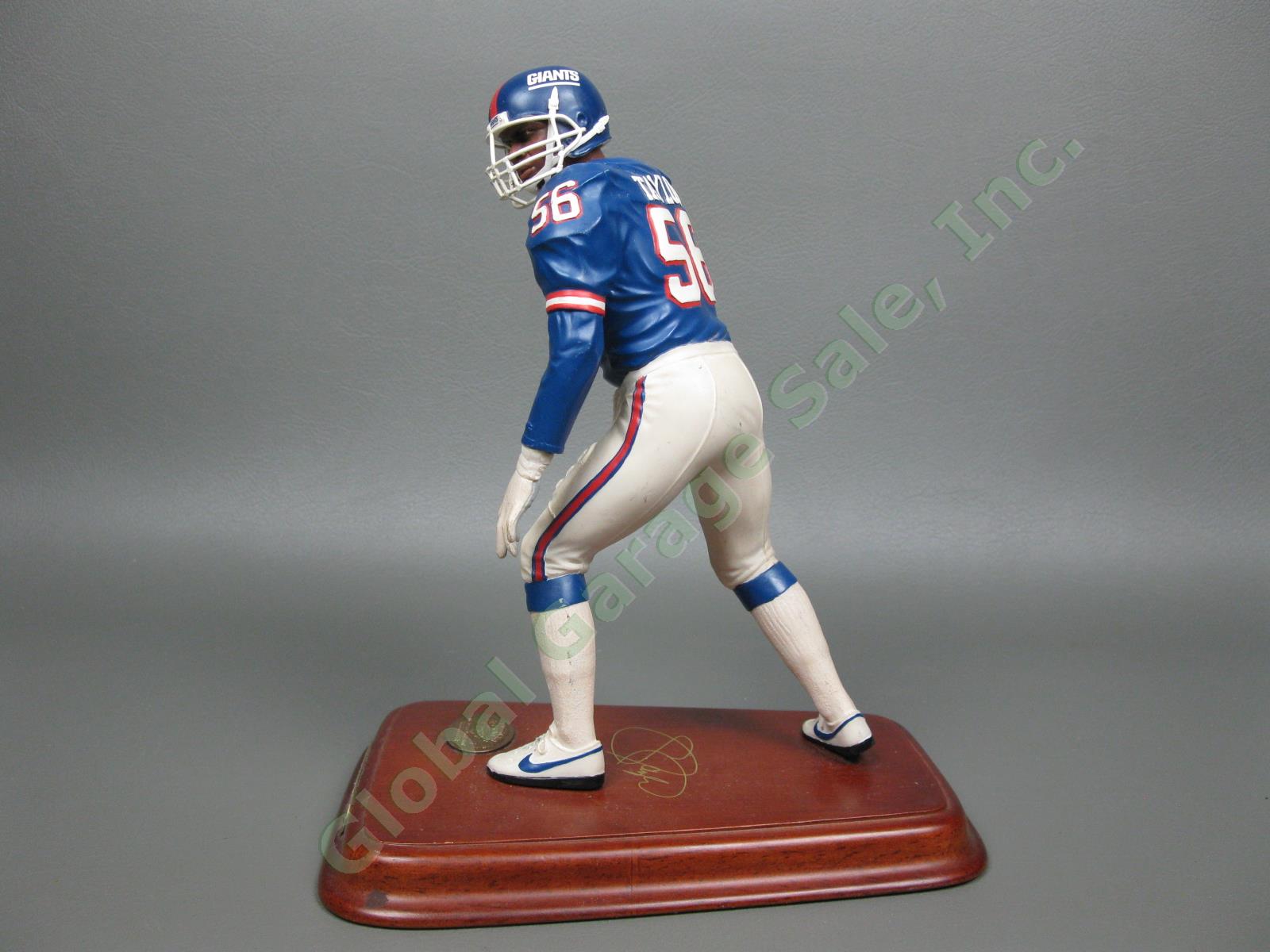 Danbury Mint Lawrence Taylor Rare NY New York Giants All Star Figurine + COAs NR 4