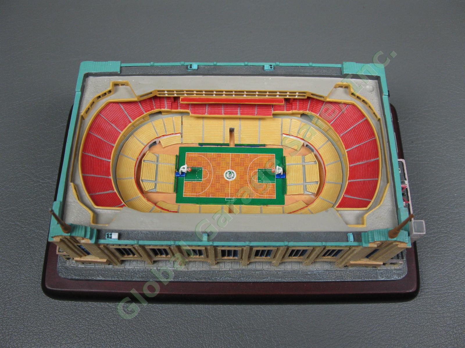 Danbury Mint Boston Garden Vintage 1999 NBA Celtics Arena 3D Replica + COAs NR! 7