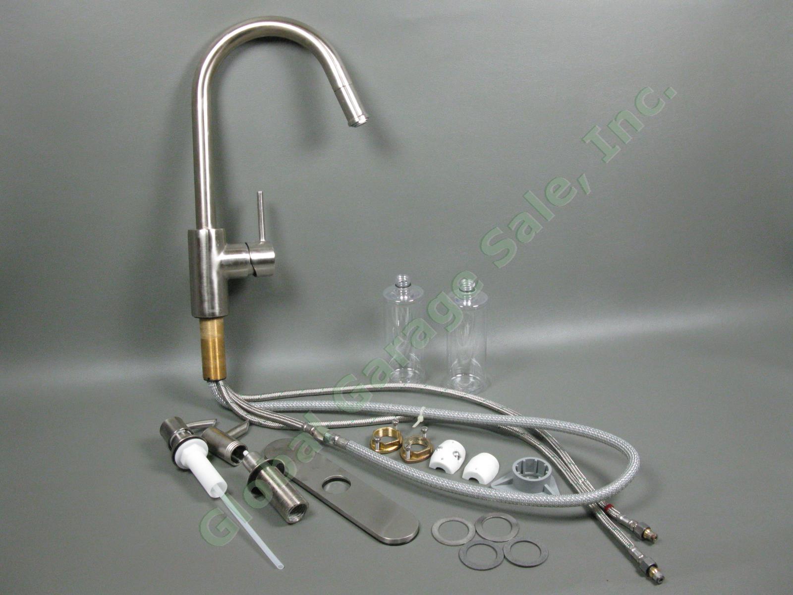 Hansgrohe 14872 Talis S Pull-Down Single Function Chrome High-Arc Kitchen Faucet