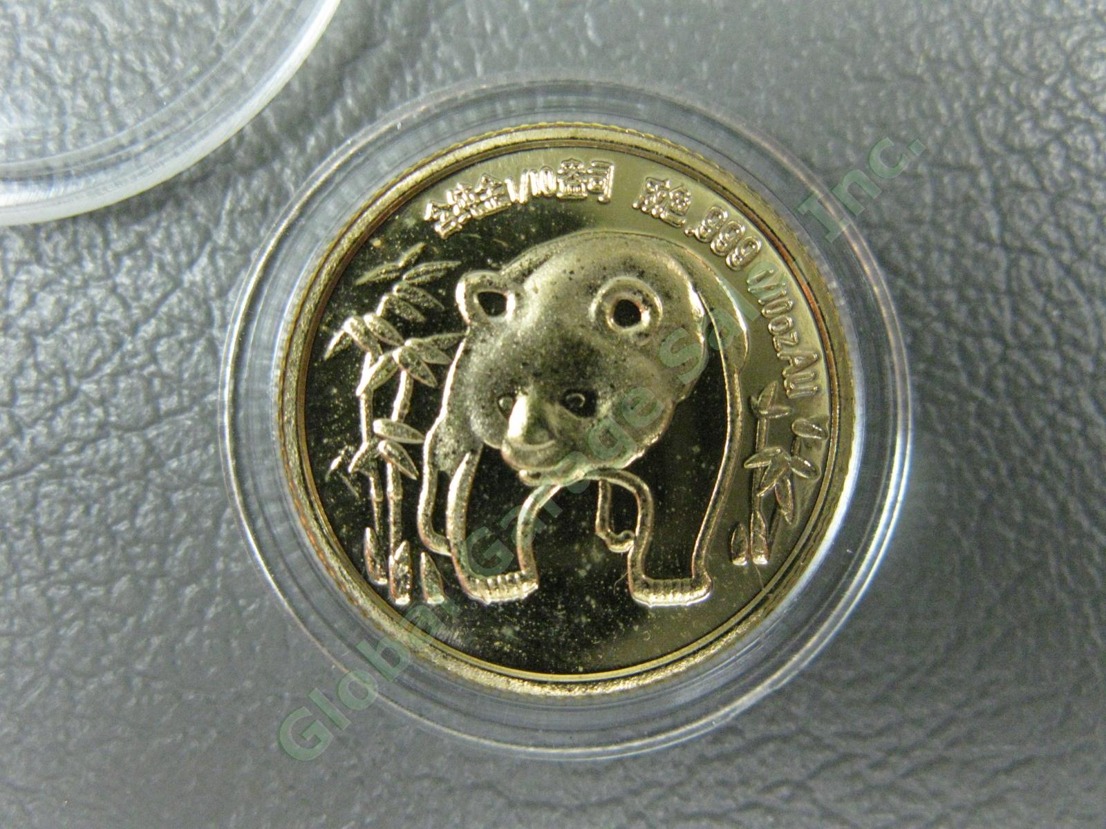 Rare 1986 10 Yuan .999 Pure Gold 1/10 oz .1 Troy Ounce China Panda Coin NO RES! 4