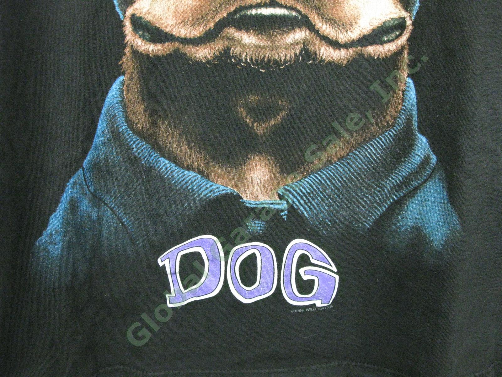 RARE Vintage Snoop Dogg Beware of Dog Parody Knock-Off T-Shirt Size XL Wild Oats 2