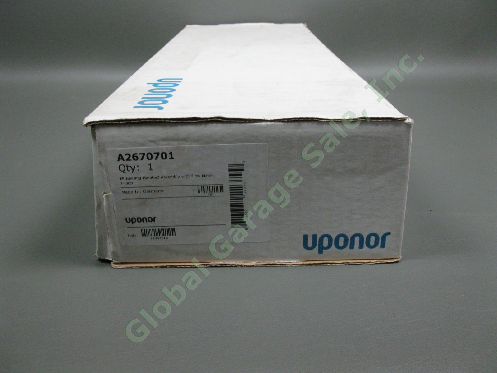 NEW Uponor A2670701 EP Radiant Heating Manifold Assembly Single Row 7-Loop NR! 7
