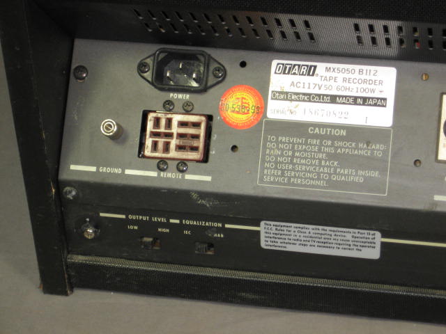 Otari MX-5050 MX5050 B II 2 Reel To Reel Tape Recorder 6