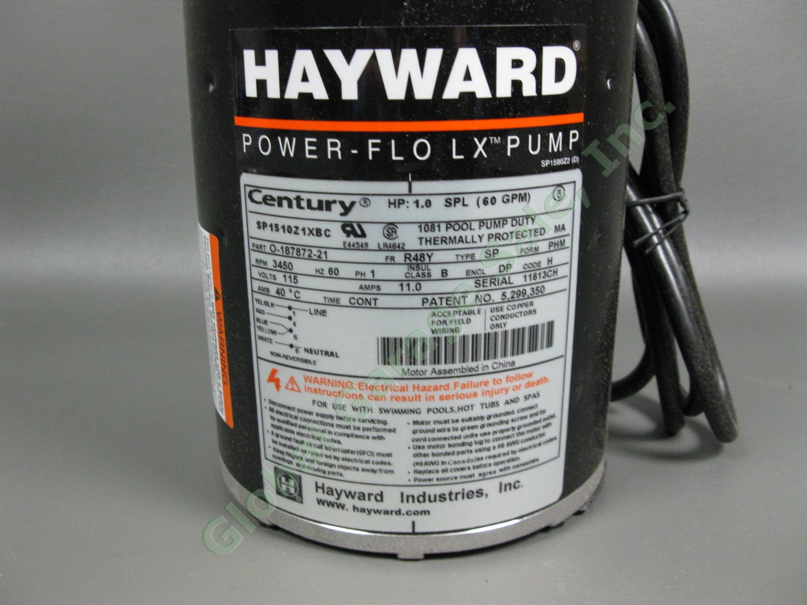 NEW Hayward Power-Flo SP1580H 1 Horsepower LX Series Above Ground Pool Pump NIB 3