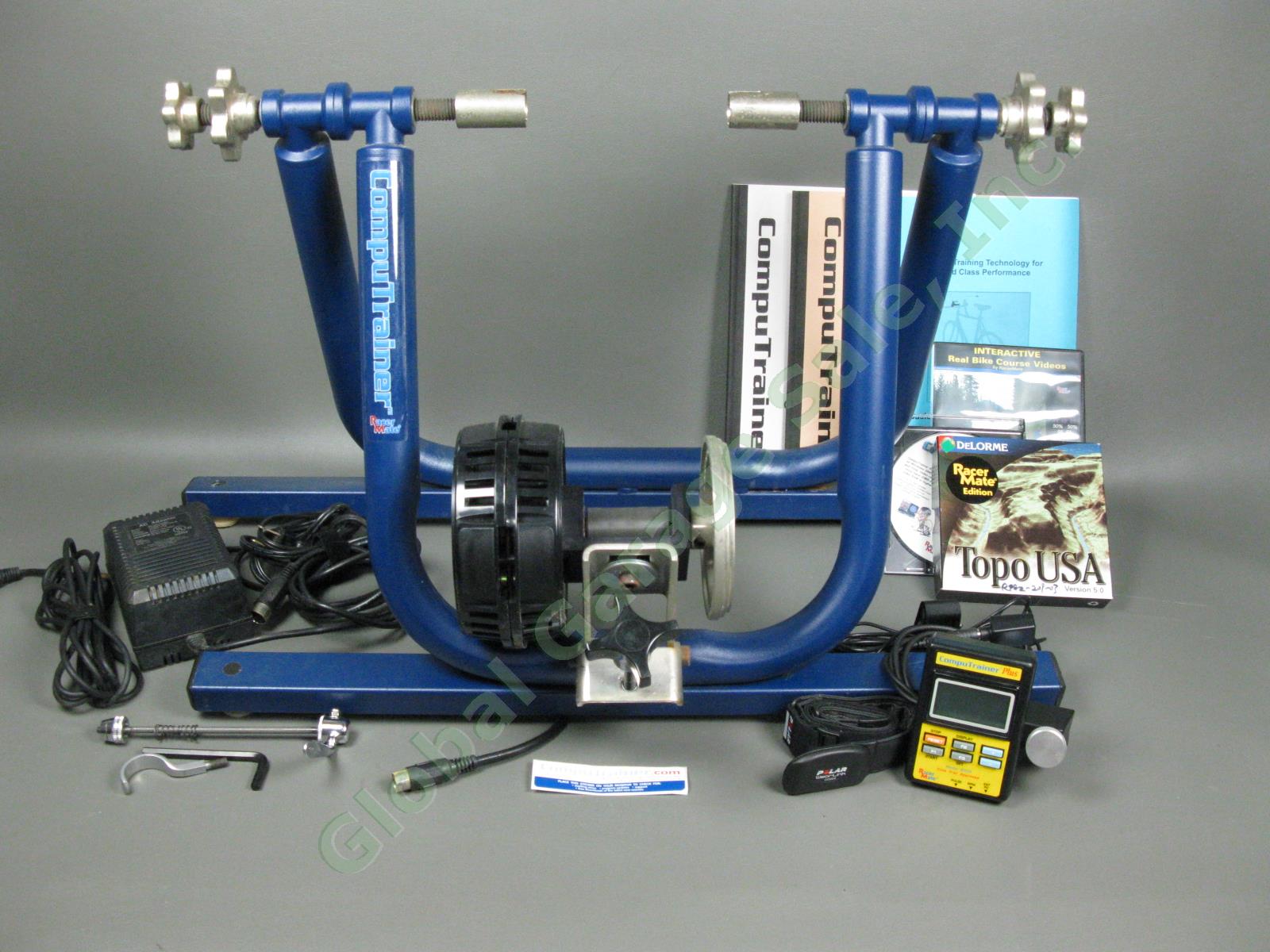 Computrainer Pro Indoor Bike Trainer Plus Model 8002 Polar WearLink Belt Lot NR