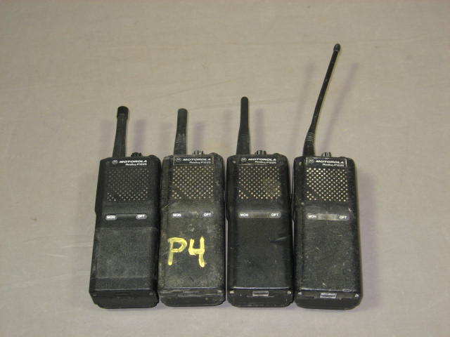 4 Motorola Radius P1225 2-Ch Portable UHF Radio Charger 1