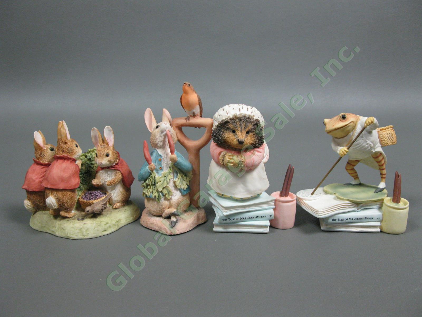 15 Vintage 1990s Beatrix Potter FW Hallmark Peter Rabbit Figurine/Ornament Lot 1