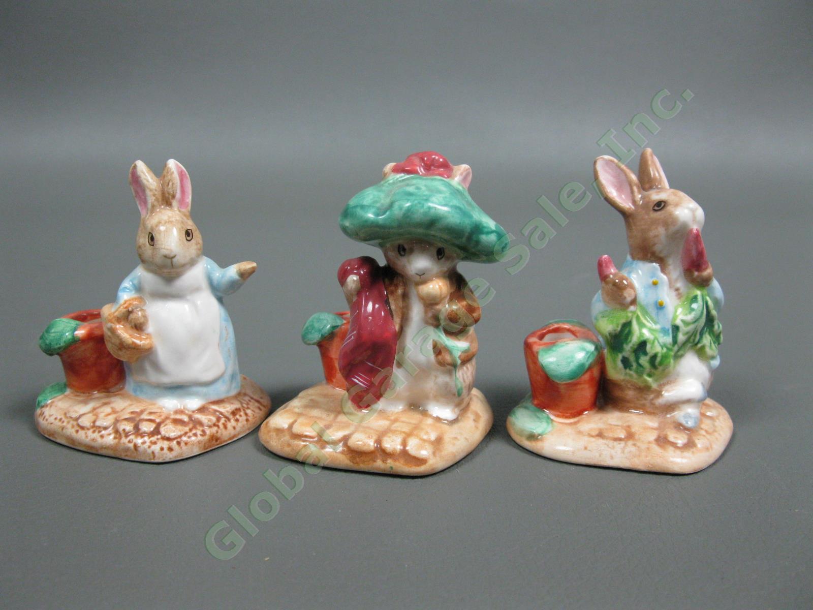 15 Vintage 1990s Beatrix Potter FW Hallmark Peter Rabbit Figurine/Ornament Lot 4