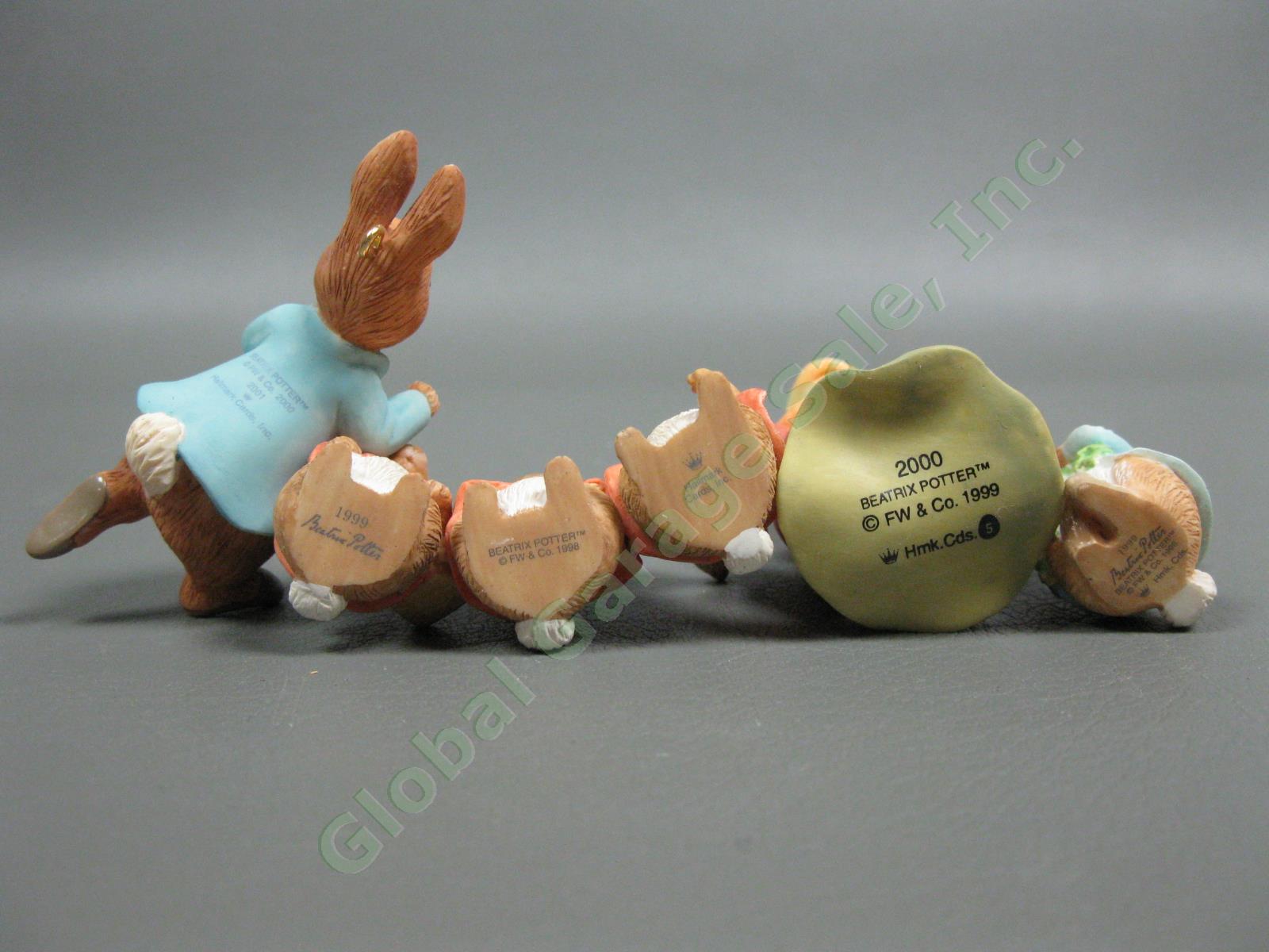 15 Vintage 1990s Beatrix Potter FW Hallmark Peter Rabbit Figurine/Ornament Lot 10