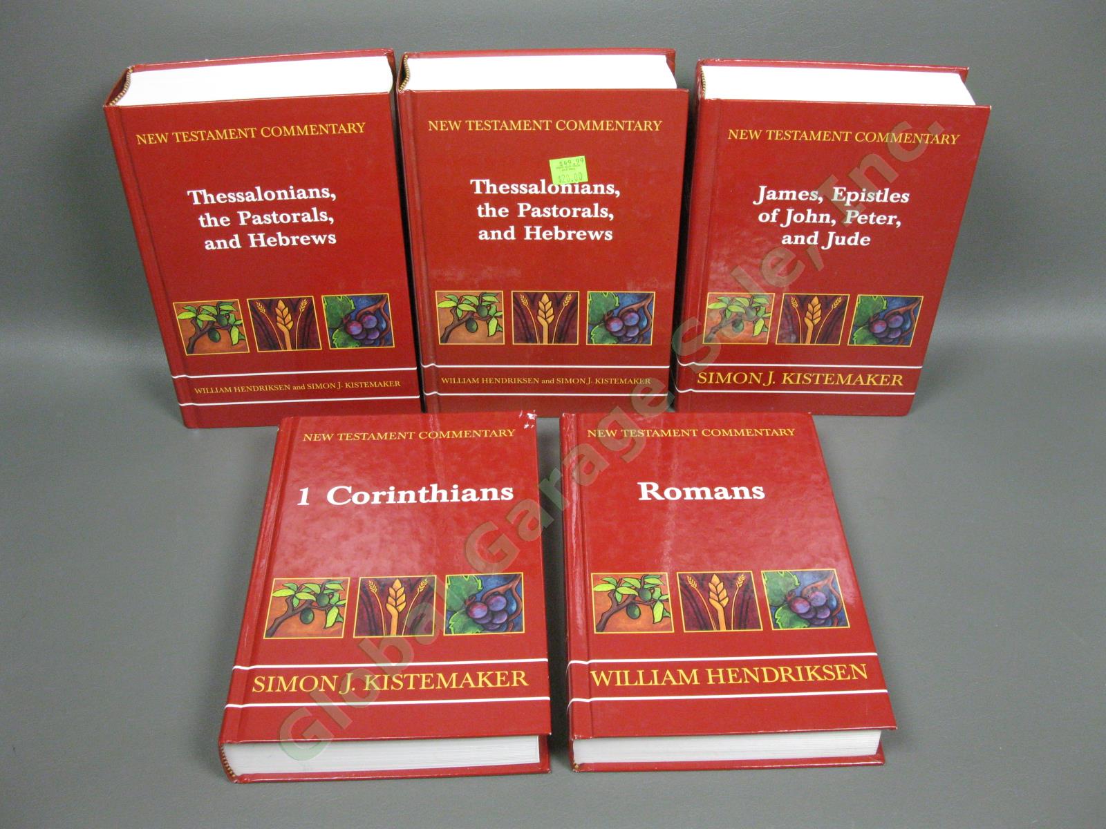 11 New Testament Commentary Books Set 2004 William Hendricksen Simon Kistemaker 5