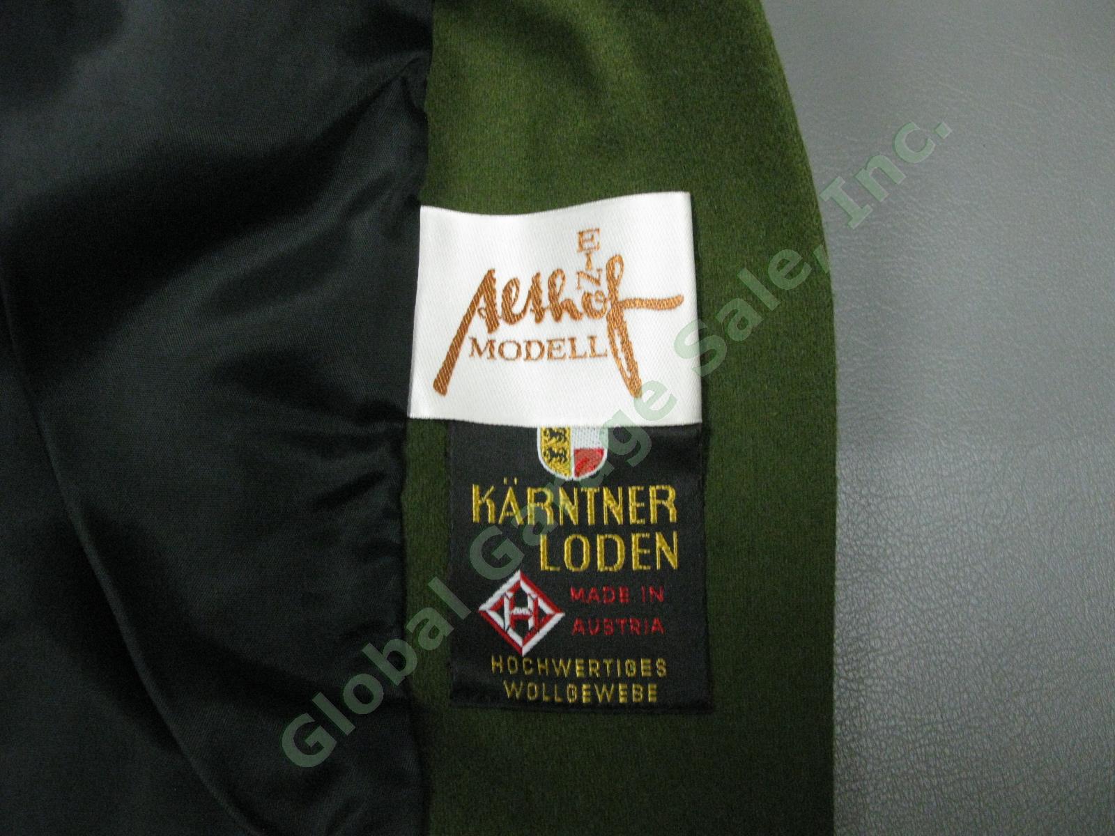 Karntner Loden M Bavarian Wool Suit Jacket Skirt Trachten Oktoberfest Germany 7