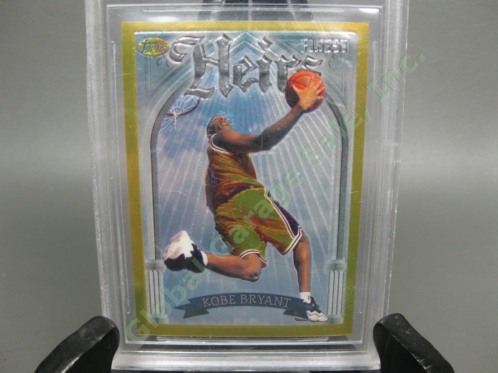 Rare 1996-97 Topps Finest Kobe Bryant Heirs ROOKIE Card #269 Graded Beckett 8.5 2