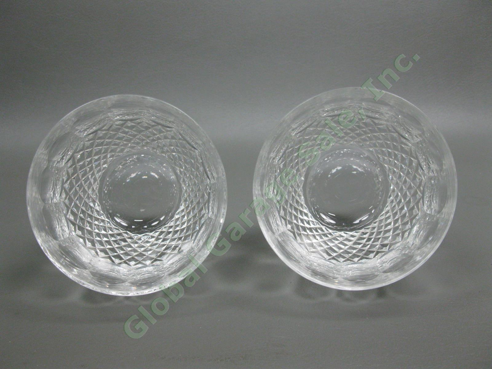 2 Waterford Crystal Colleen Master Cutter JIM BUCKLEY SIGNED Tumbler Glass Set 2