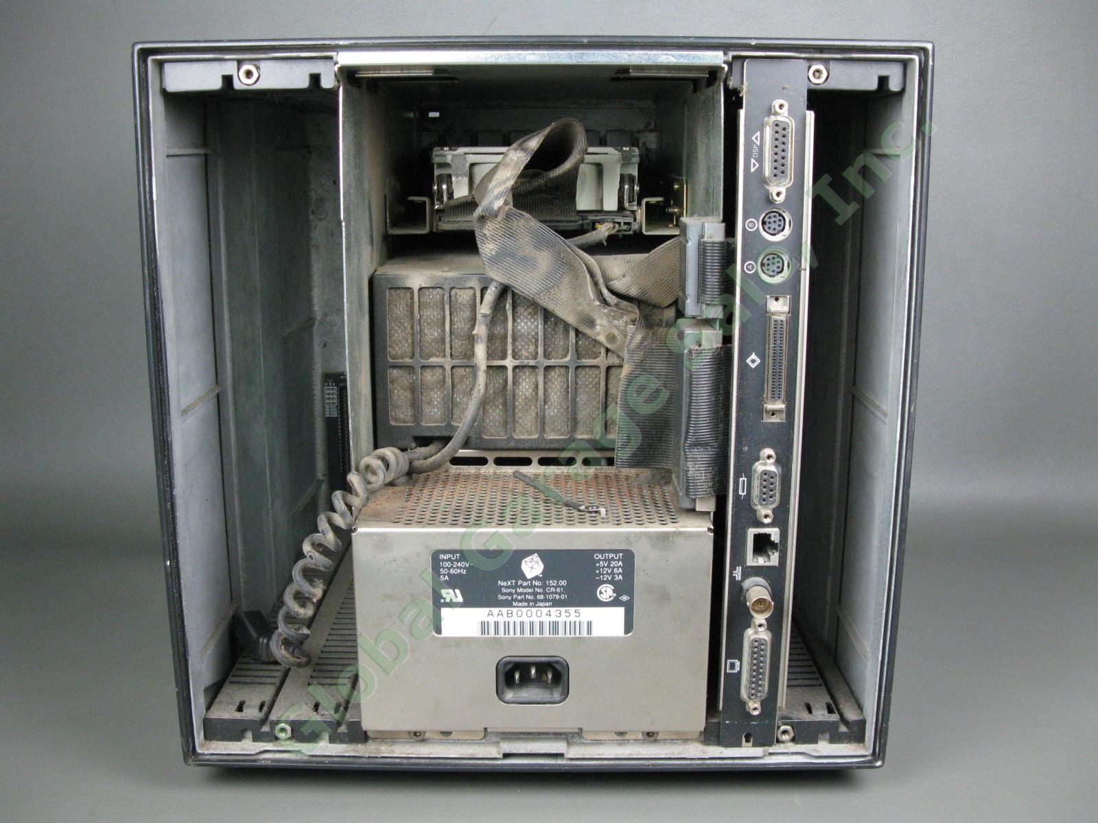Vintage 1988 First Gen NeXT Cube Computer System N1000 Apple Mac Steve Jobs NR 3