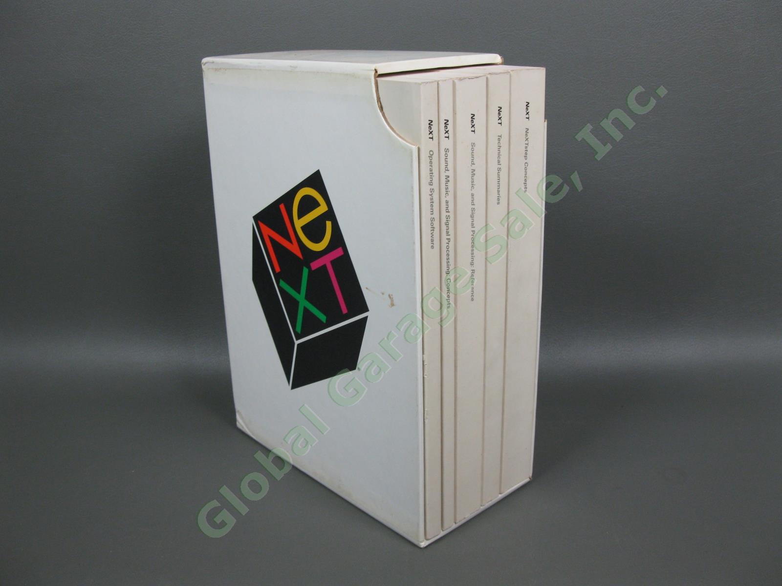 5 Next Cube Computer System Operating Manual Set Nextstep Concepts Jobs Apple NR