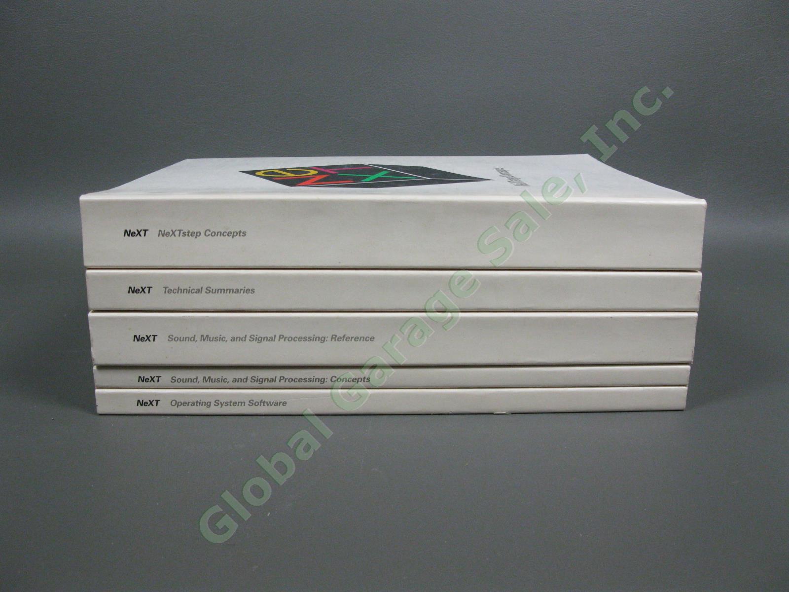 5 Next Cube Computer System Operating Manual Set Nextstep Concepts Jobs Apple NR 2