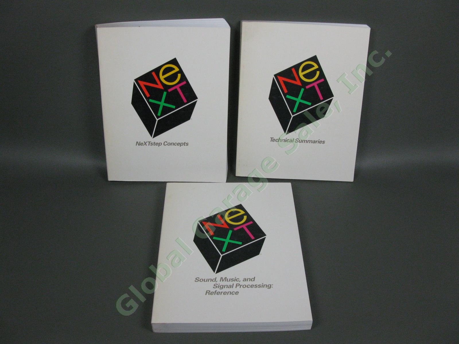 5 Next Cube Computer System Operating Manual Set Nextstep Concepts Jobs Apple NR 3