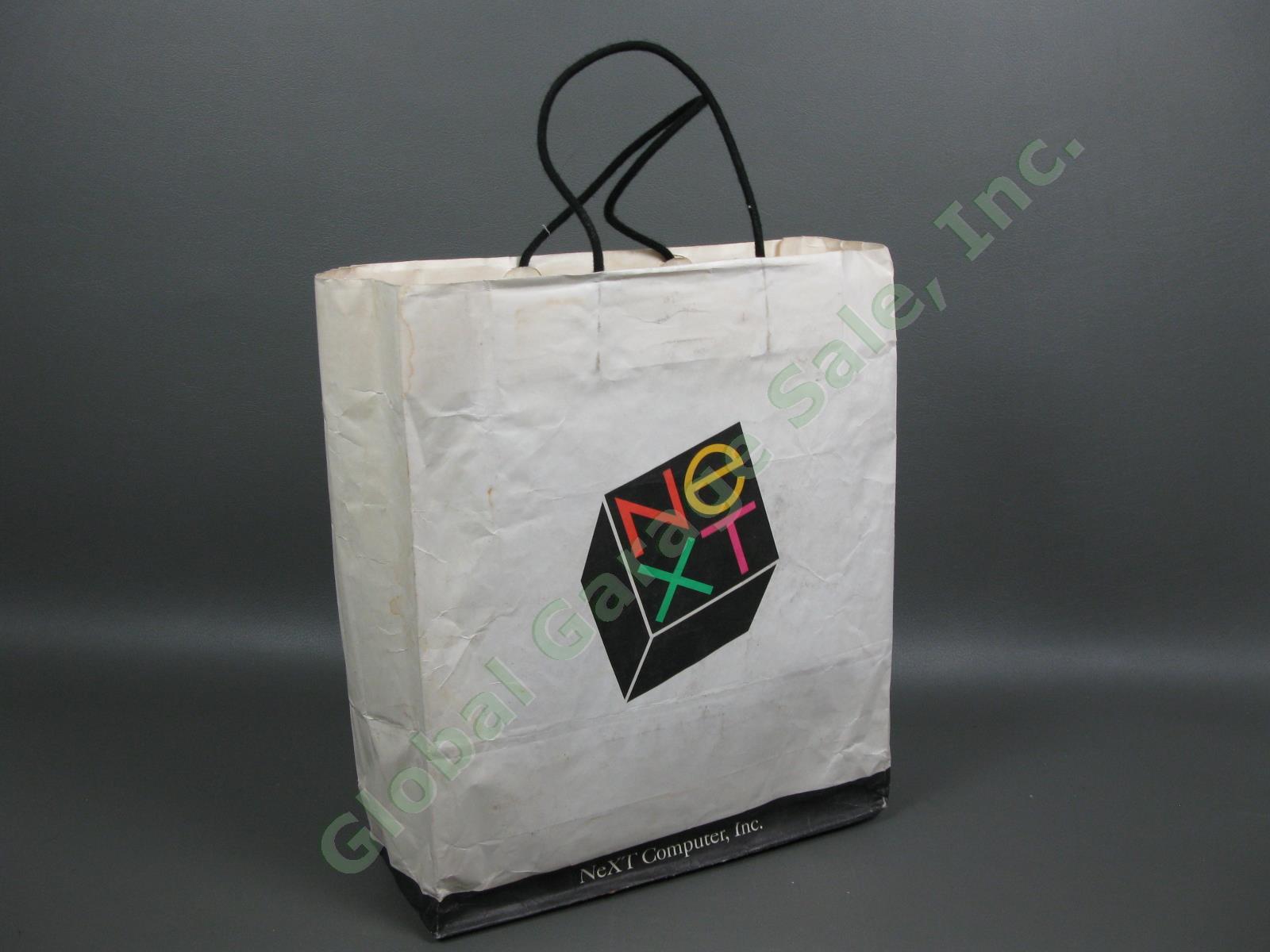 HUGE Next Computer System Promo Bag Book User Manual Lot Nextworld Set Apple NR 1