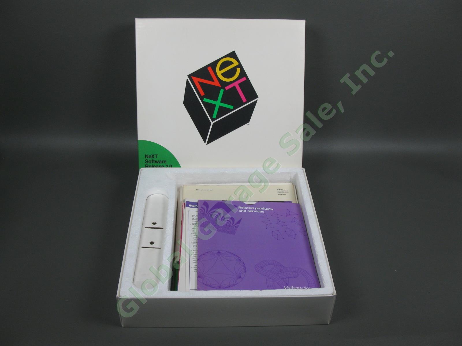 Vintage Next Cube Computer System Software Release 2.0 Upgrade Kit Jobs Apple NR 1