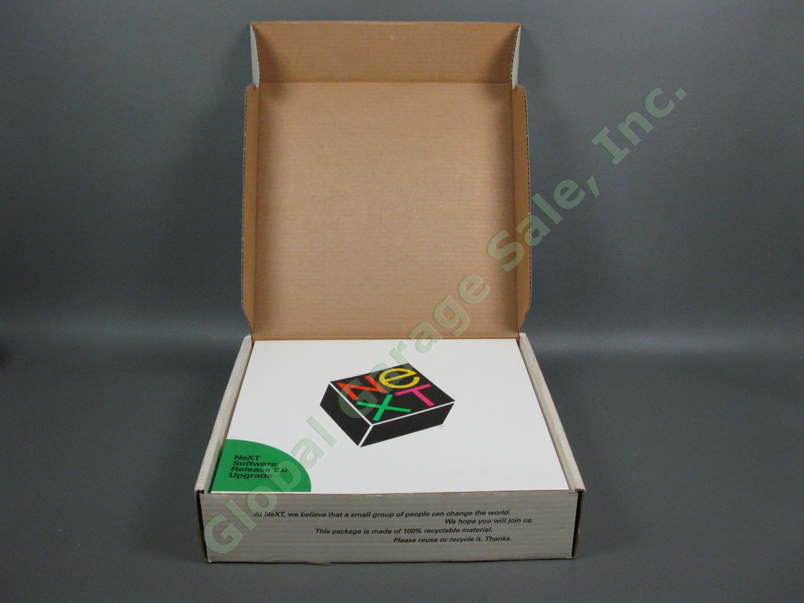 Vintage Next Cube Computer System Software Release 2.0 Upgrade Kit Jobs Apple NR 10