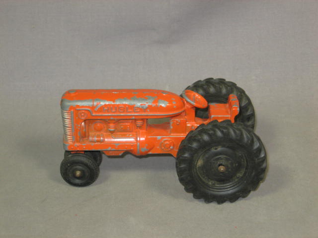 7 Vintage Farm Toy MM Hubley Tru-Scale Tractor Spreader Hay Elevator Wagon More 12