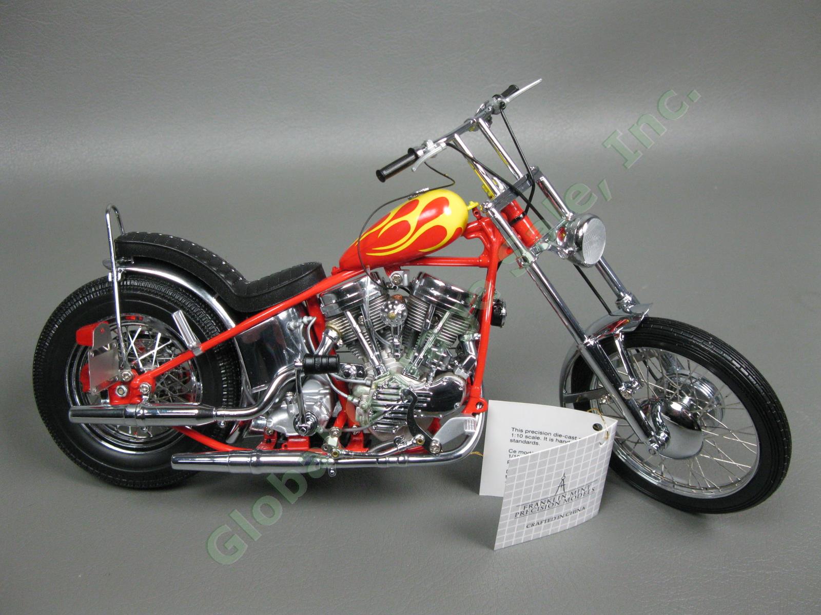 Franklin Mint Harley Davidson Billy Bike Motorcycle Diecast Easy Rider Chopper 2