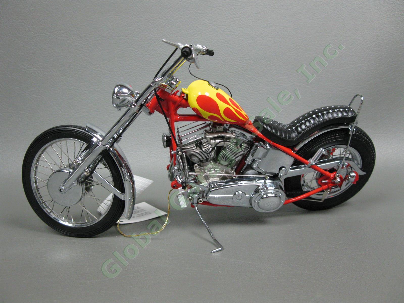 Franklin Mint Harley Davidson Billy Bike Motorcycle Diecast Easy Rider Chopper 4
