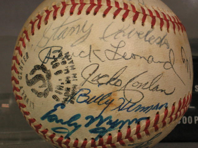 20 Hand Signed Hall Of Famers HOF Baseball Willie Mays 6