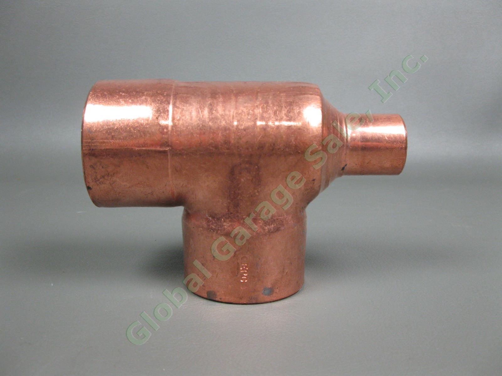 NEW 1" x 2" x 2" Copper EPC Reducing Sweat Tee Pipe Fitting Run Connection Eqpt
