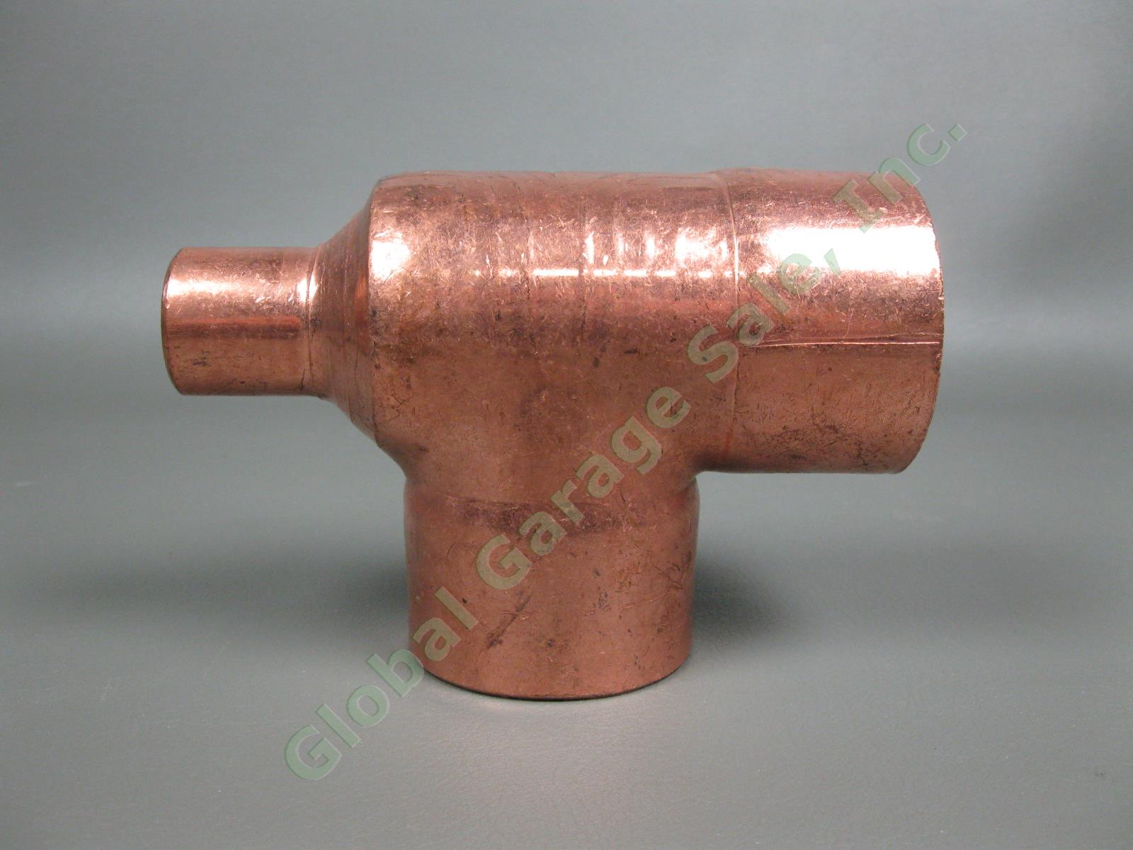 NEW 1" x 2" x 2" Copper EPC Reducing Sweat Tee Pipe Fitting Run Connection Eqpt 1