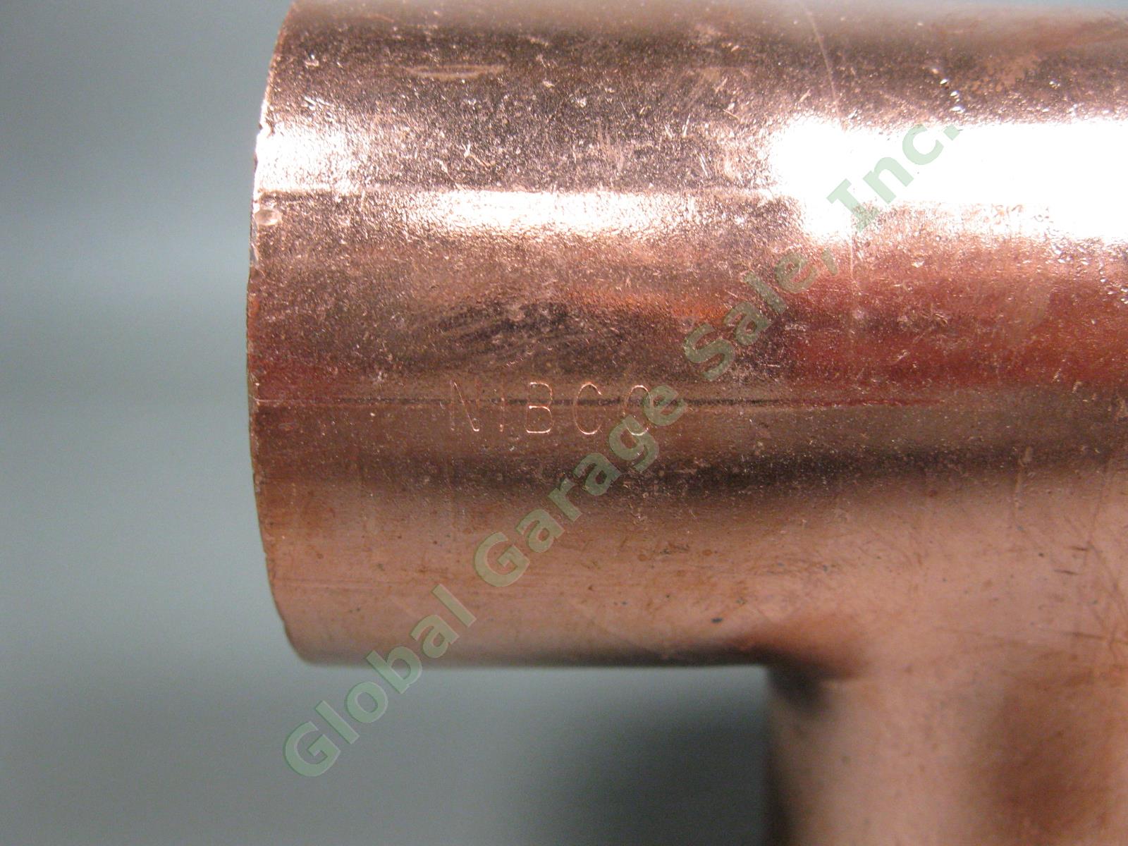 2 NEW Nibco 2" x 2" x 1-1/2" Copper EPC Reducing Sweat Tees Pipe Fittings Pair 1